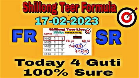 shillong teer facebook 100 fr today|Shillong teer .